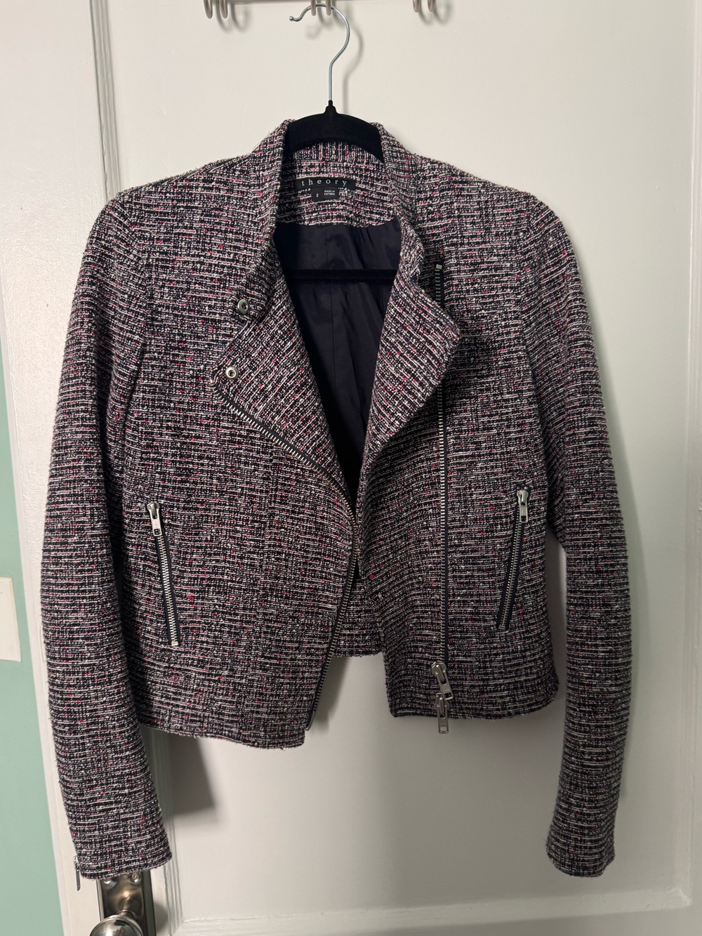 Theory Cropped Blazer Size 2